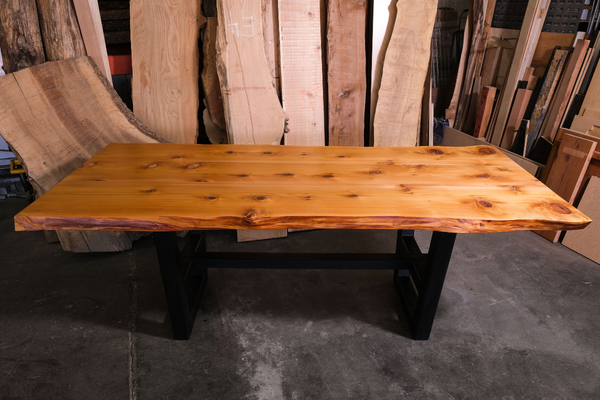 Slab Dining Table :: Fir