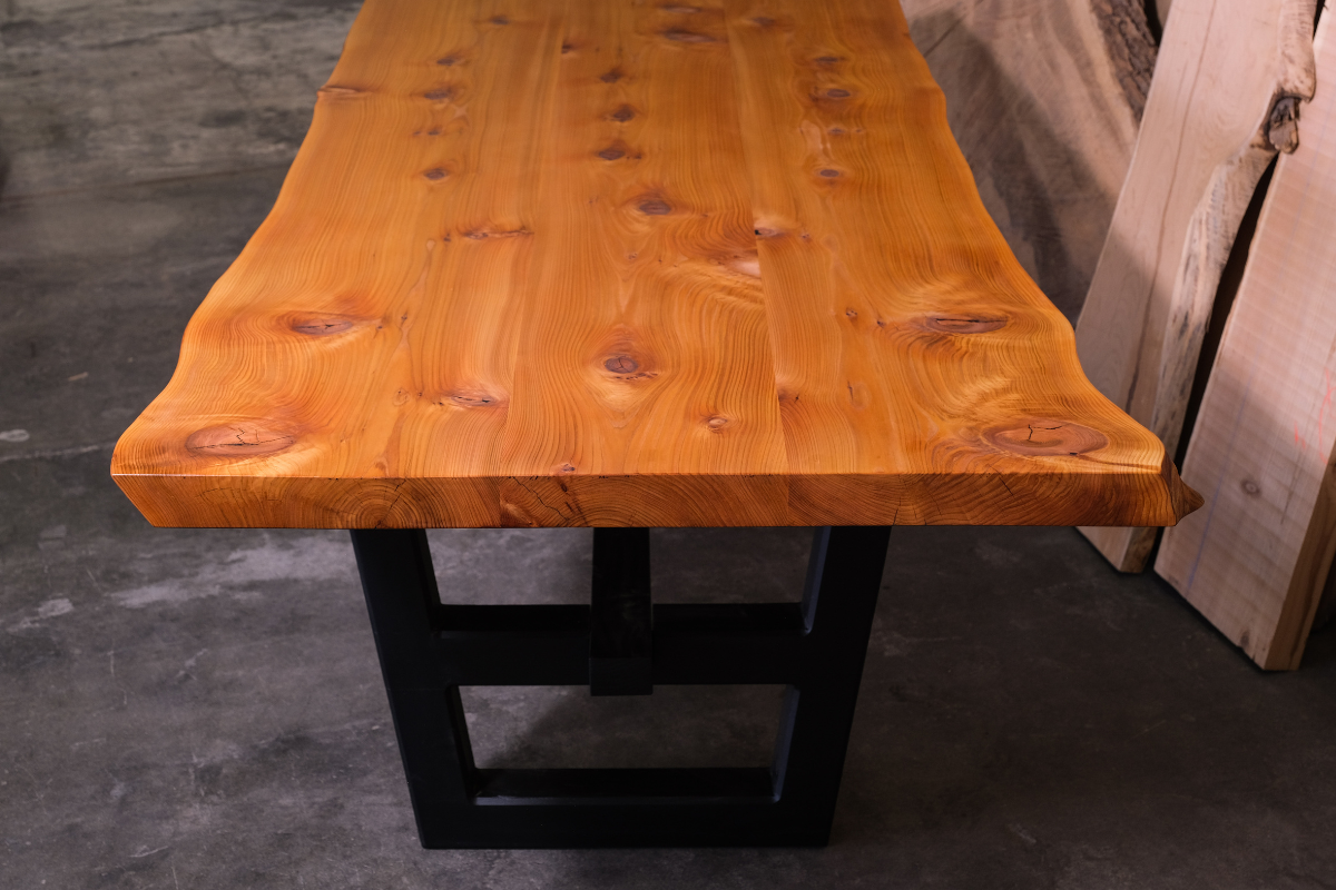 Slab Dining Table :: Fir