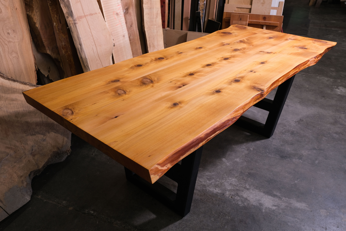 Slab Dining Table :: Fir